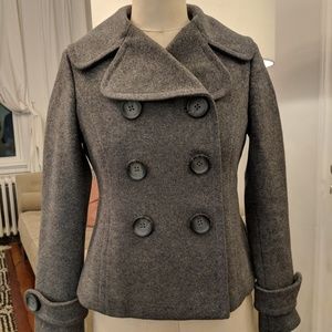 Banana Republic Cropped Peacoat PXS
